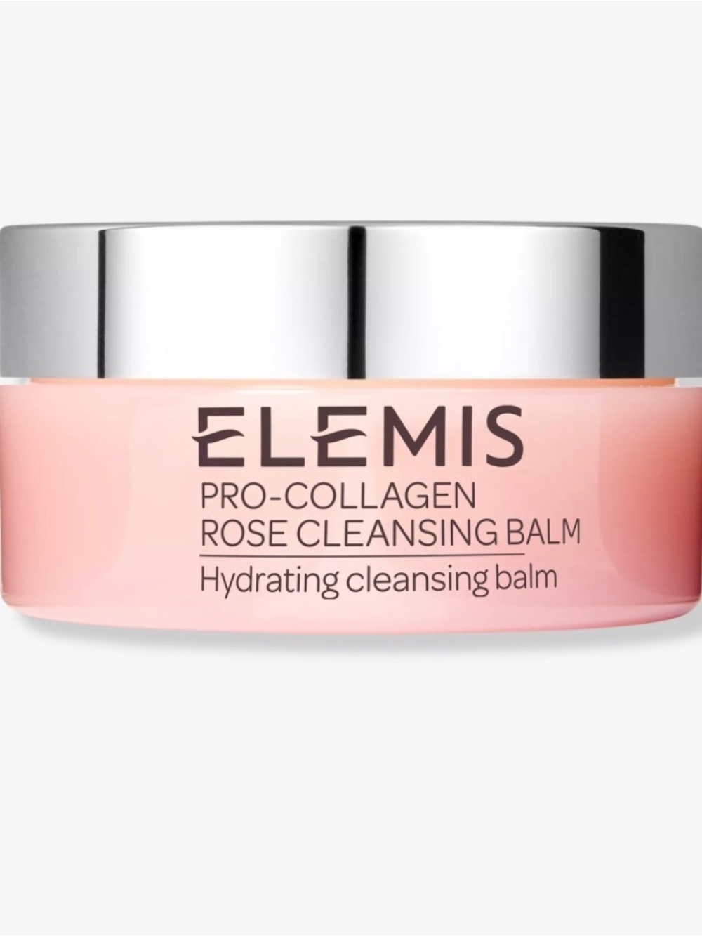 ELEMIS Pro-Collagen Rose Cleansing Balm - Light Pink & Silver